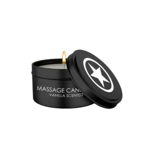 Ouch! Vanilla Massage Candle - Aromatic Warm Oil, 80g