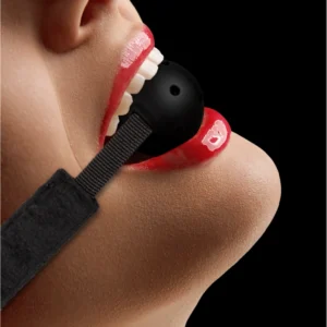 Ouch! Adjustable Breathable Ball Gag - Comfortable Hollow Design