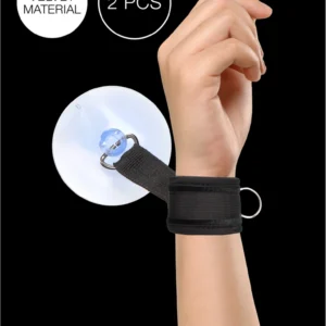 ToyJoy Adjustable Suction Cup Restraints - Versatile Wrist Model