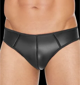 Ouch! Neoprene Jockstrap S/M - Comfort Fit, Open Back, Black