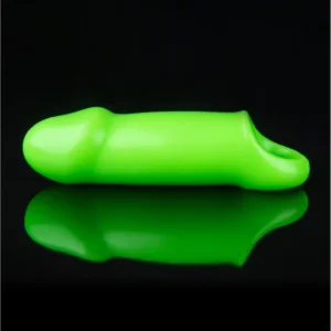 Ouch! Glow in the Dark Flexible Sheath - Thick, Stretchable, Luminous Green