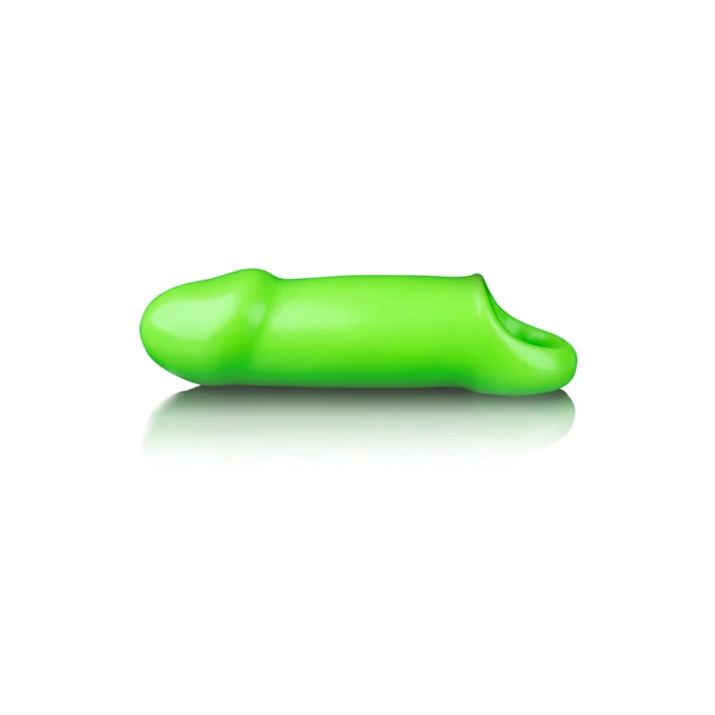 Ouch! Glow in the Dark Flexible Sheath - Thick, Stretchable, Luminous Green