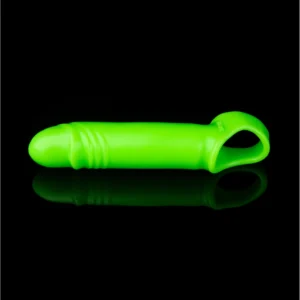 Ouch! Glow in the Dark Flexible Sheath - Stretchable Neon Green