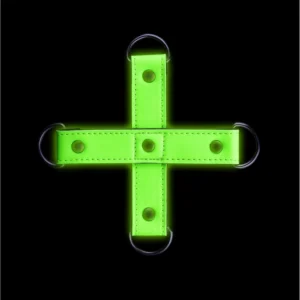 Ouch! Hogtie Restraint System Glow in the Dark Fluorescent Green