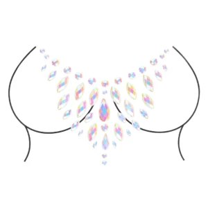 Rianne S Chest Bling Stickers Glow-in-the-Dark Body Accents