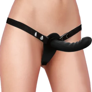 Sinner Gear Dual Silicone Adjustable Strap-On System Black