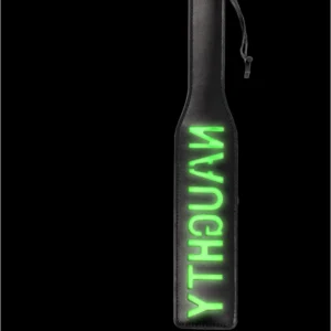 Ouch! Glow in the Dark Paddle - Fluorescent Green Impact Model