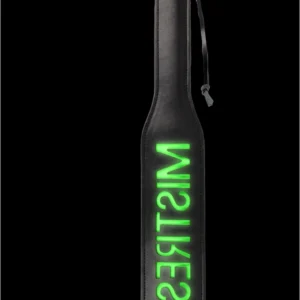 OUCH! Mistress Paddle Glow in the Dark - Neon Green Impact Accessory