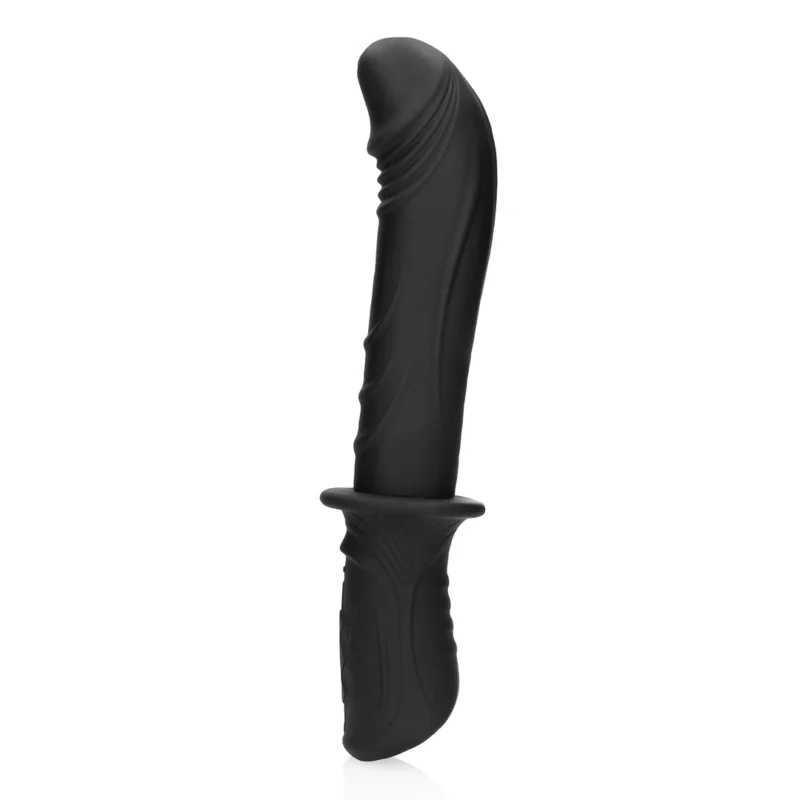 Shots Rechargeable Intimate Vibrating Device Black 10 Modes Portable