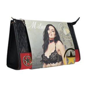 Ouch! Milan Collection Premium Bondage Kit with Luxury Bag Black/Red