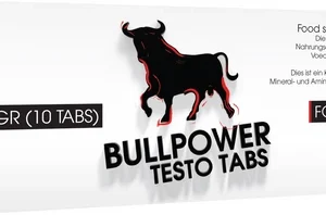 Bull Power Testo Tabs Natural Performance Tablets 30 Caps