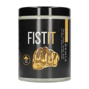 Fist It Water-Based Lubricant 1000 ml - Large Transparent Gel Jar