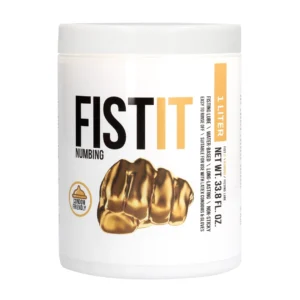 Fist It Water-Based Lubricant 1000ml - Long-Lasting Formula, Neutral Scent