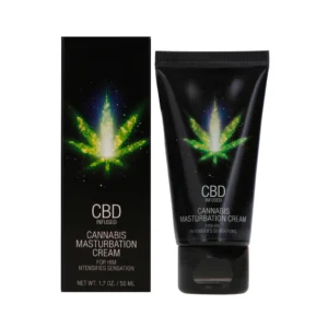 Cobeco Pharma CBD Cannabis Intimate Cream for Men 50 ml Water-Based