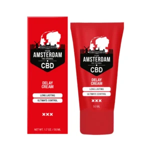Original CBD Amsterdam Delay Cream 50ml - Advanced Time-Control Formula