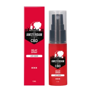 Original CBD Amsterdam Intimate Delay Spray 15 ml - Gentle Cooling Formula