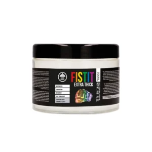 Fist It Extra Thick Rainbow Water-Based Lubricant 500ml, Colourless