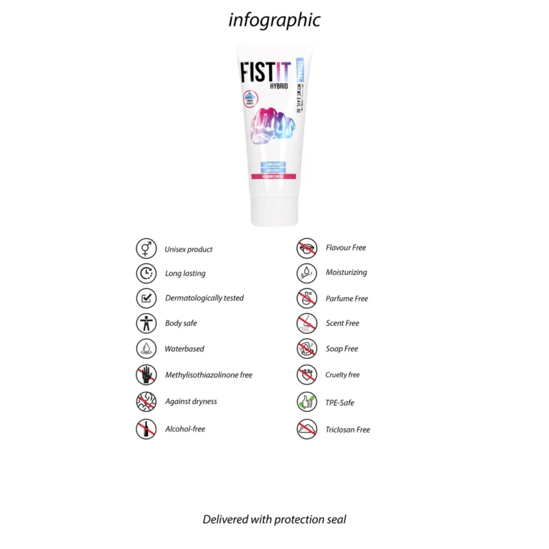 Shots Hybrid Lubricant 100ml - Long-Lasting Water & Silicone Formula