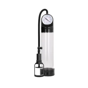 Shots Pumped Comfort Intimate Vacuum System with PSI Gauge 20cm Black