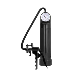 Pumped Elite Pump with Advanced PSI Gauge, 20cm Cylinder, Black