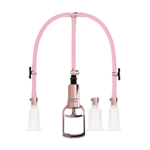 Shots Pumped Intimate Stimulation Pump Set Medium-Large, 3 Cups