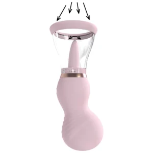 Sensual Rechargeable Pump Set Pink - Multi-Zone Vacuum System