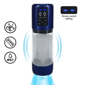 Shots UltraLift Automatic Intimate Vacuum System Metallic Blue