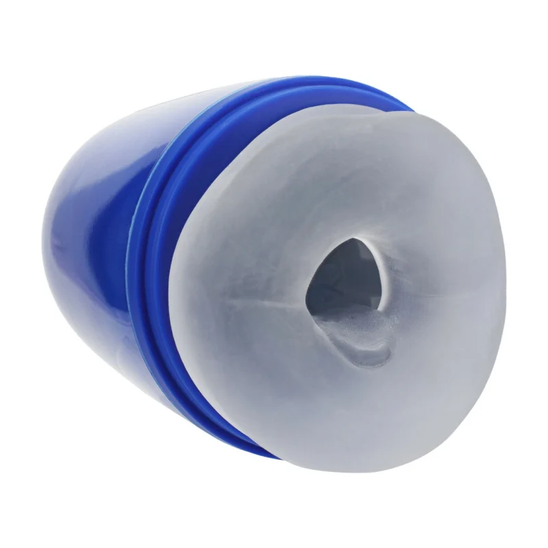 Pulsar Vibrobator Intimate Device Metallic Blue su siurbimu ir vibracija