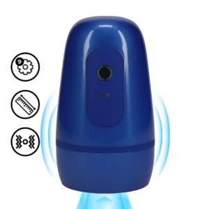 Pulsar Vibrobator Intimate Device Metallic Blue with Suction & Vibration