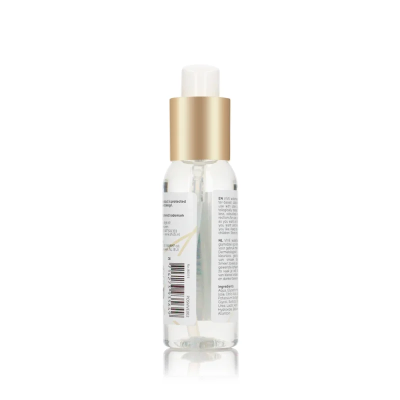 VIVE Waterbased Intimate Lubricant 50 ml - Clear, Neutral, Dermatologically Tested