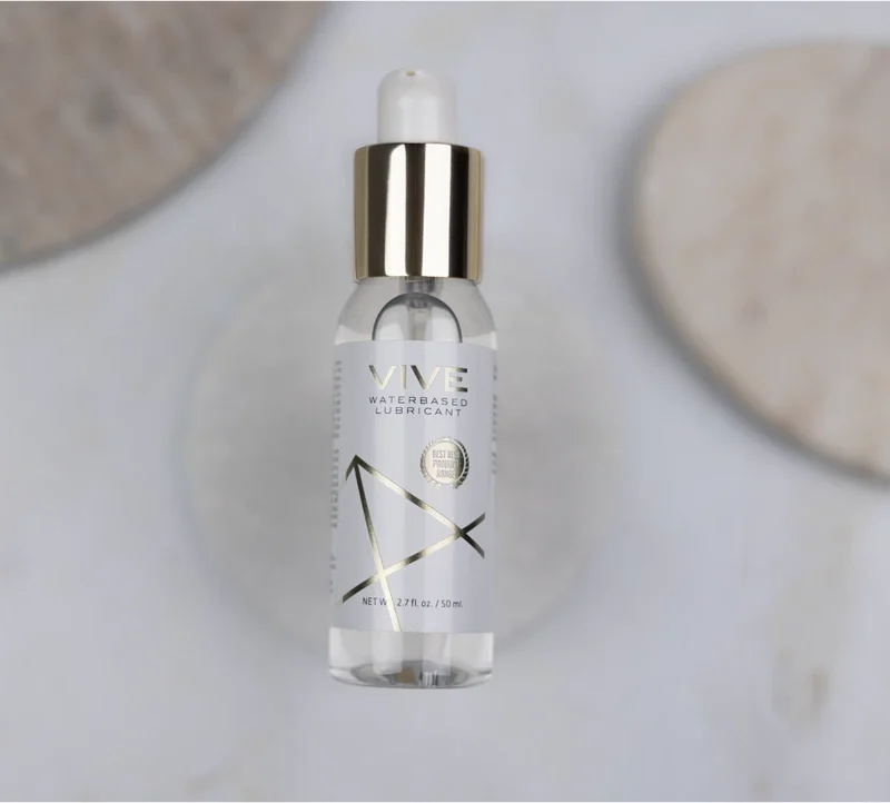 VIVE Waterbased Intimate Lubricant 50 ml - Clear, Neutral, Dermatologically Tested