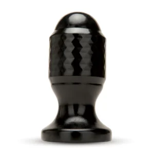 Prowler RED Diamond Plug Black - Textured Intimate Plug 10.8cm