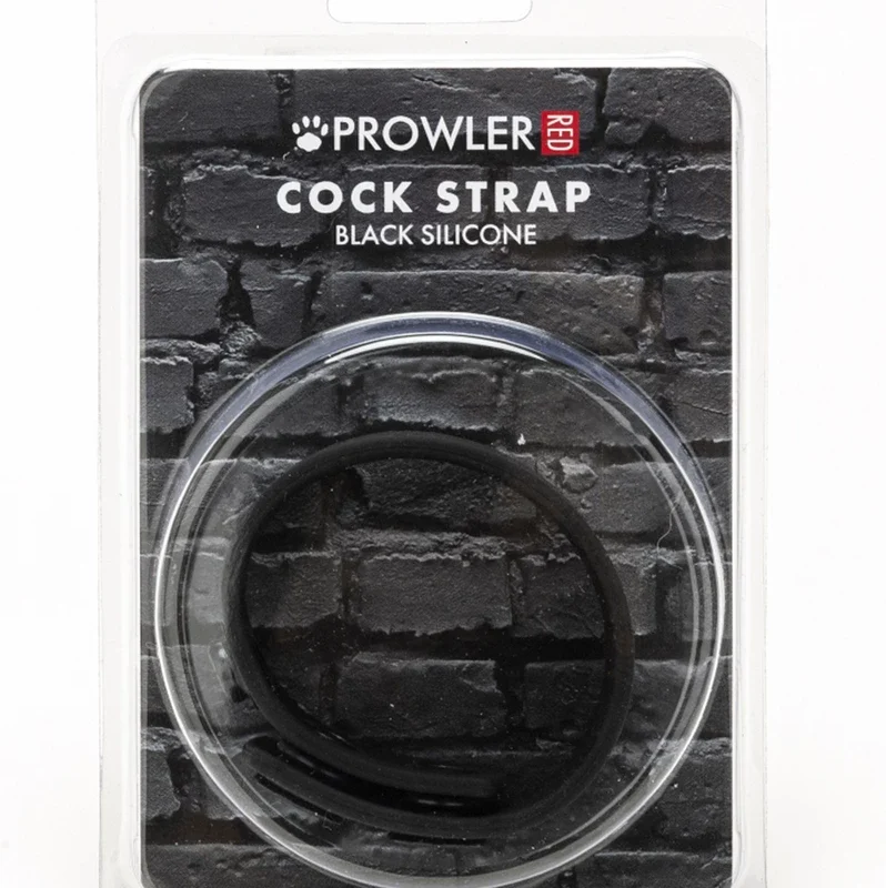 Prowler RED Silicone Adjustable Intimate Strap Black 210mm