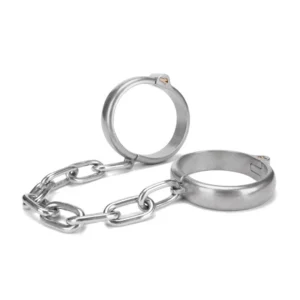 Prowler RED Heavy Duty Stainless Steel Ankle Cuffs - Silver Finish