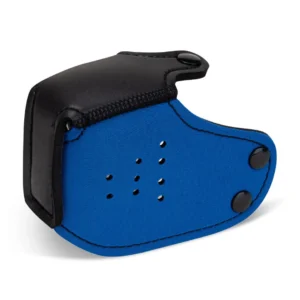 Ouch! Puppy Muzzle Blue - Adjustable Neoprene Pet Role Mask