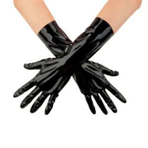Late X Latex Gloves X-Large Black - Seamless Anatomic Fit, Durable Finish
