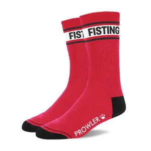 Prowler RED Athletic Socks Red/Black - Bold Statement Comfort Cotton