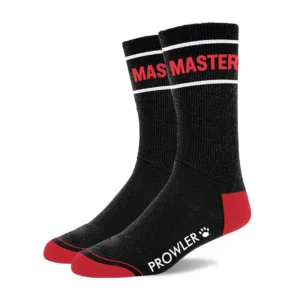 Prowler RED Master Socks Black/Red - Stylish Cotton Crew Socks