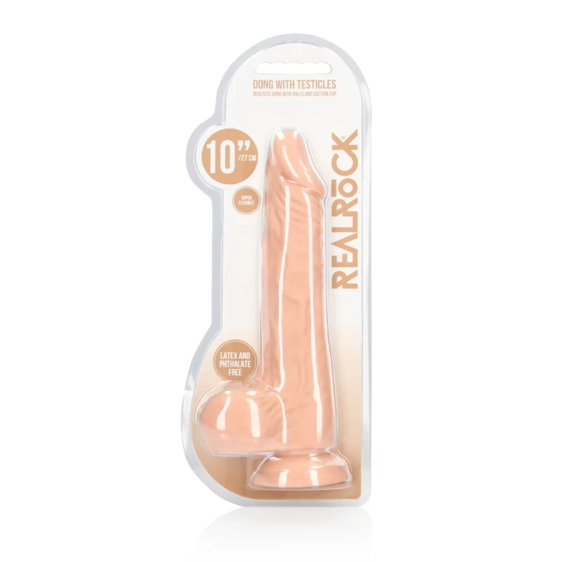 DongSkin Premium Intimate Model with Suction Base 25 cm Beige
