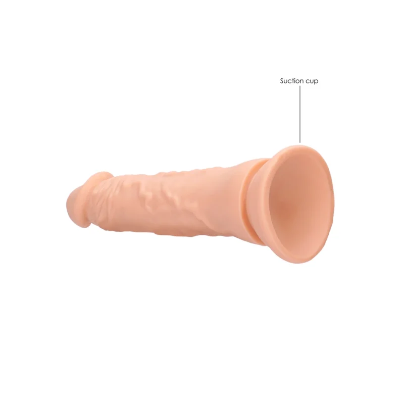 You2Toys Dong 8"/20 cm Velvet Touch Skin Tone with Suction Cup Base