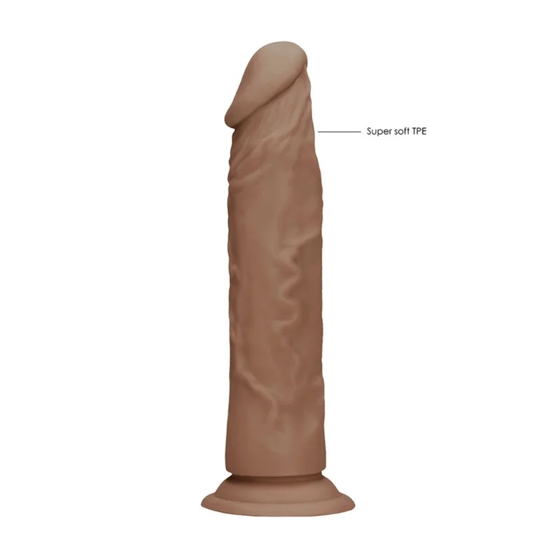 EasyToys Model 10 Anatomical Intimate Device 25cm, Suction Cup, Skin Tone