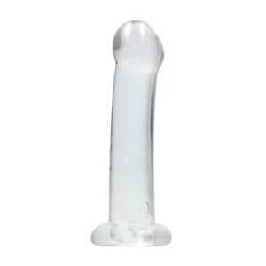 REALROCK Crystal Clear Model 7 - Non-Realistic Intimate Device with Suction Cup 17 cm