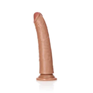RealRock Slim Model 18 cm Intimate Device with Suction Cup - Beige