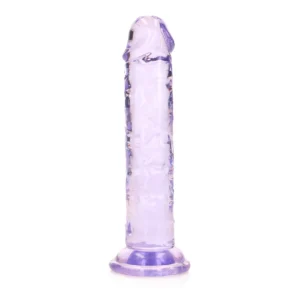 RealRock Crystal Clear Intimate Model 6" with Suction Base Transparent