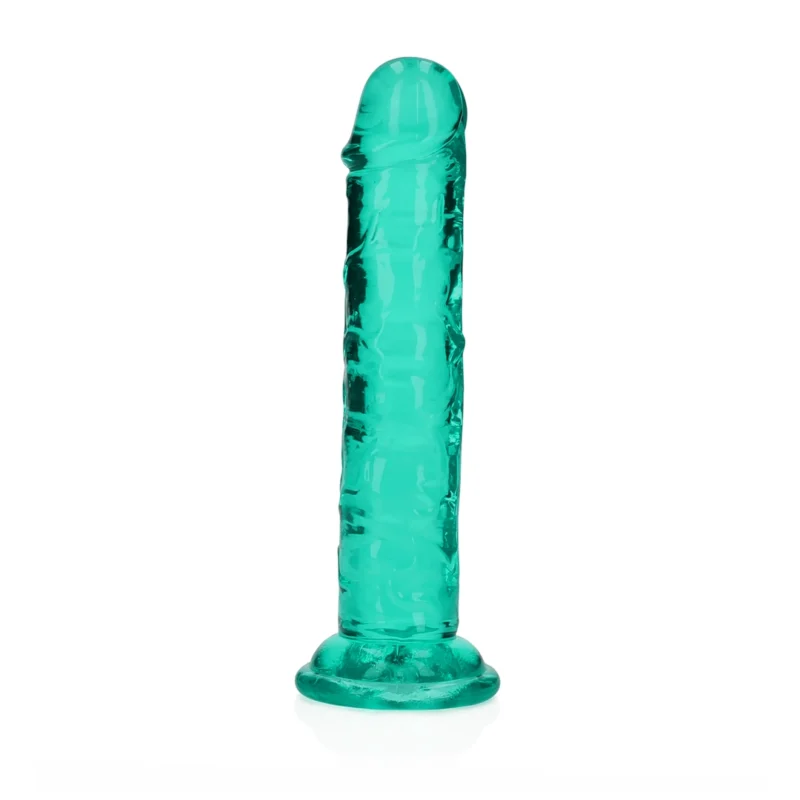 REALROCK Crystal Clear Model 6.1'' Intimate Device with Suction Base