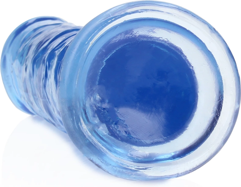 REALROCK Crystal Clear 7.9'' Intimate Model with Suction Base Transparent