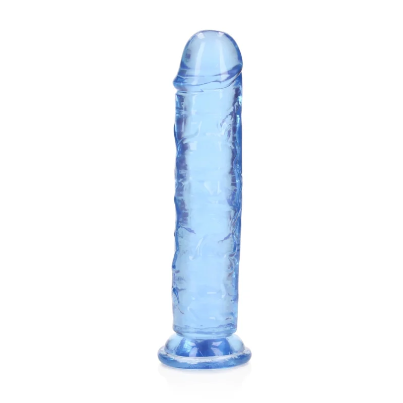 REALROCK Crystal Clear 7.9'' Intimate Model with Suction Base Transparent