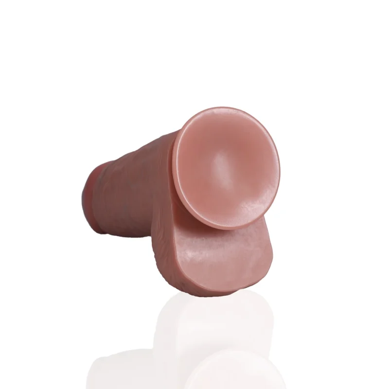 RealRock Extra Thick 25.4 cm Anatomical Model with Suction Base - Flesh
