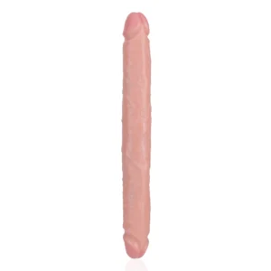 RealRock Slim Double Ended Model 12" / 30.5 cm - Flesh Tone, Flexible Design