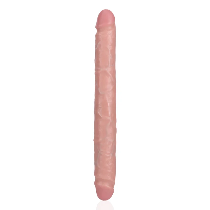 RealRock Slim Double Ended Model 12" / 30.5 cm - Flesh Tone, Flexible Design